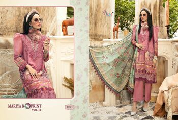 SHREE FABS MARIYA B M PRINT WINTER COLLECTION VOL 3 NX PAKISTANI SUITS