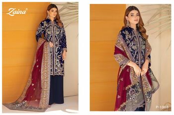 RAMSHA ZAINA VOL 17 GEORGETTE PAKISTANI SUITS