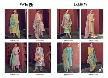 MUMTAZ ARTS LAMHAY LAWN CAMBRIC COTTON DIGITAL PRINT SUITS SURAT