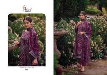 SHREE FABS BIN SAEED LAWN COLLECTION VOL 6 6001 TO 6006 SERIES PAKISTANI SUITS