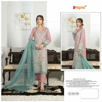 FEPIC ROSEMEEN C 1257 SERIES GEORGETTE PAKISTANI SUITS SURAT