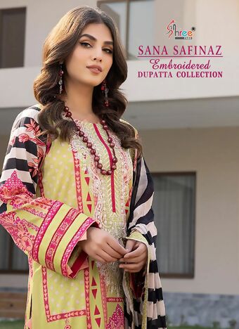 SHREE FABS SANA SAFINAZ EMBROIDERED DUPATTA COLLECTION 2023