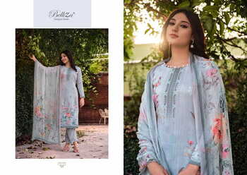 BELLIZA PARNIKA JAM COTTON DIGITAL PRINTED SUITS LATEST CATALOGUE