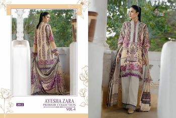 SHREE FABS AYESHA ZARA PREMIUM COLLECTION VOL 4 LATEST CATALOGUE 2021