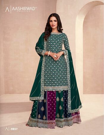 AASHIRWAD GULKAND COLORS DARK EDITION SALWAR KAMEEZ MANUFACTURER