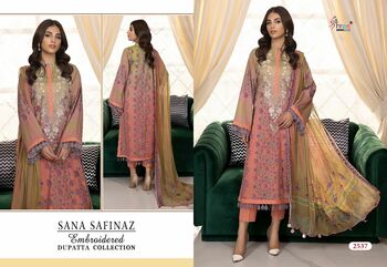 SHREE FABS SANA SAFINAZ EMBROIDERED DUPATTA COLLECTION 2023