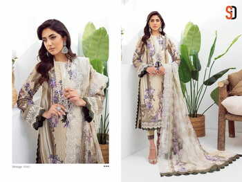 SHRADDHA DESIGNER VINTAGE VOL 10 LAWN COTTON PAKISTANI SUITS AT SURAT