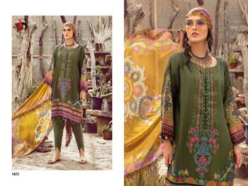 DEEPSY SUITS MARIA B M PRINT 22 VOL 4 1871 TO 1878 SERIES PAKISTANI SUITS CATALOGUE