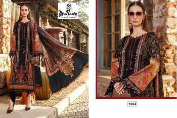 MAJESTY MARIA LAWN VOL 12 JAM COTTON PRINT PAKISTANI SUITS AT SURAT