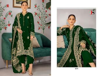 DEEPSY SUITS VELVET 23-3 EMBROIDERY SALWAR KAMEEZ DISTRIBUTOR IN SURAT