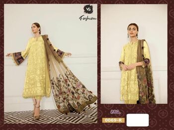 VS FASHION D.NO 69 PAKISTANI GEORGETTE SUITS SUPPLIER SURAT