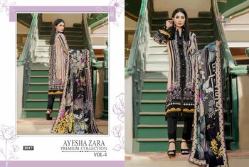 SHREE FABS AYESHA ZARA PREMIUM COLLECTION VOL 4 LATEST CATALOGUE 2021