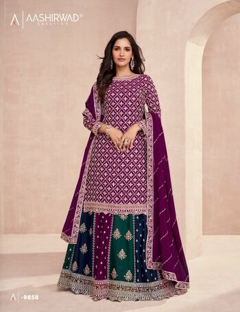 AASHIRWAD GULKAND COLORS DARK EDITION SALWAR KAMEEZ MANUFACTURER