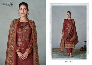 MUMTAZ ARTS NAVELI VISCOSE JAM SATIN SALWAR SUITS NEW COLLECTION 2023