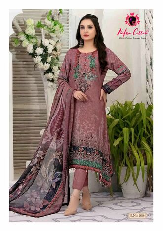 NAFISA COTTON ESRA COTTON DIGITAL PRINTED KARACHI SUITS CATALOGUE