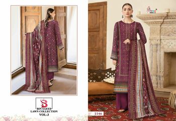 SHREE FABS BIN SAEED LAWN COLLECTION VOL 3 PAKISTANI LUXURY LAWN SUITS