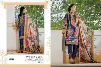 SHREE FABS AYESHA ZARA PREMIUM COLLECTION VOL 4 LATEST CATALOGUE 2021