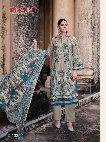 KALYAN BEGUM VOL 1 COTTON PRINTED KARACHI SUITS NEW CATALOGUE