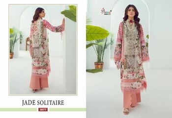 SHREE FABS JADE SOLITAIRE COTTON PRINT EMBROIDERY PAKISTANI SUITS SURAT