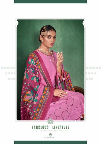 KEVAL FAB SOBIA PLUS LUXURY COTTON KARACHI SUITS CATALOGUE