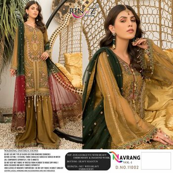 RINAZ FASHION NAVRANG VOL 1 PAKISTANI SUITS LATEST CATALOGUE