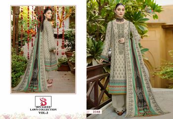 SHREE FABS BIN SAEED LAWN COLLECTION VOL 3 PAKISTANI LUXURY LAWN SUITS