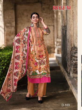 KALYAN BEGUM VOL 1 COTTON PRINTED KARACHI SUITS NEW CATALOGUE