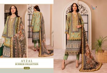 SHREE FABS AYZAL SUMMER COLLECTION COTTON EMBROIDERY PAKISTANI SUITS