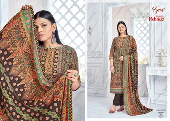 FYRA MEHNAZ PASHMINA WINTER SUITS BY ALOK SUITS