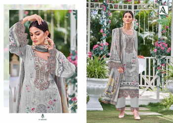 ALOK SUITS QURBAT EDITION 12 ZAM COTTON PRINT SUITS NEW CATALOGUE