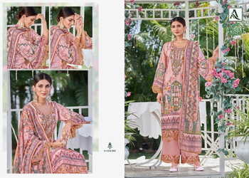 ALOK SUITS QURBAT EDITION 12 ZAM COTTON PRINT SUITS NEW CATALOGUE