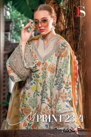 DEEPSY SUITS M PRINT 23 4 3361 TO 3368 SERIES COTTON PAKISTANI SUITS SURAT