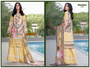 AGHA NOOR SHIDDAT VOL 1 PAKISTANI COTTON SUITS SUPPLIER SURAT