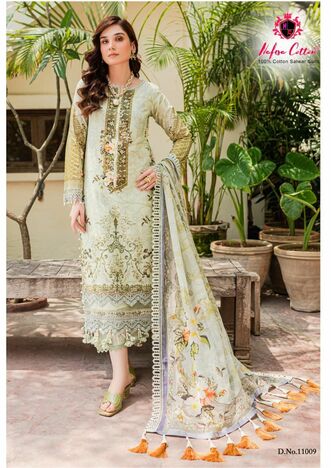 NAFISA MONSOON VOL 11 KARACHI SUITS SUPPLIER IN SURAT