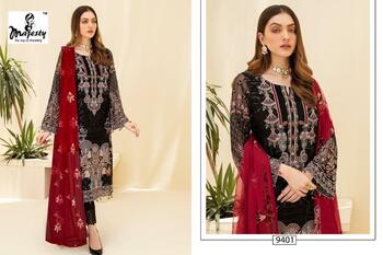 MAJESTY RAMSHA PAKISTANI SALWAR KAMEEZ CATALOGUE