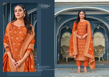 BELLIZA ISHANA VISCOSE DOLA JACQUARD SALWAR SUITS WHOLESALE