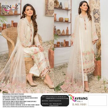 RINAZ FASHION NAVRANG VOL 1 PAKISTANI SUITS LATEST CATALOGUE