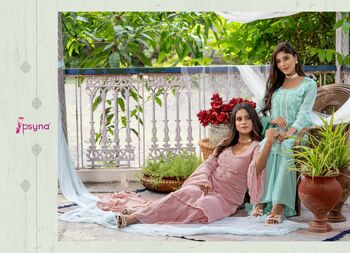 PSYNA NAZAKAT KURTI PANT WITH DUPATTA LATEST CATALOGUE