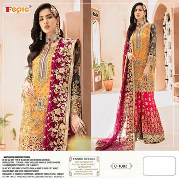 FEPIC ROSEMEEN C 1082 COLOURS PAKISTANI SUITS