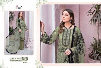 SHREE FABS CHEVRON REMIX COLLECTION VOL 1 PAKISTANI SUITS LATEST CATALOGUE 2022