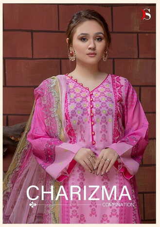 DEEPSY CHARIZMA COMBINATION PAKISTANI SUITS LATEST CATALOGUE 2022