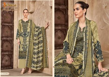 JAIMALA MUGHAL QUEEN PAKISTANI PURE ZAM PRINT SUITS BY ALOK SUITS