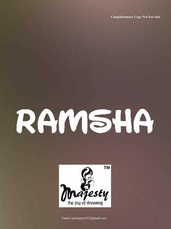 MAJESTY RAMSHA PAKISTANI SALWAR KAMEEZ CATALOGUE