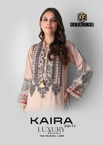 KEVAL FAB KAIRA VOL 11 LUXURY LAWN COLLECTION 2022