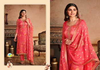 VINAY TUMBAA ANANYAA ORGANZA DIGITAL PRINTED SUITS SURAT