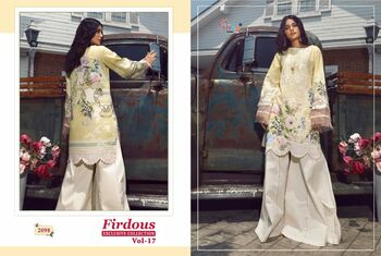 SHREE FABS FIRDOUS EXCLUSIVE COLLECTION VOL 17 PAKISTANI SUITS CATALOGUE