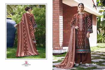 MAJESTY BIN SAEED LAWN COLLECTION VOL 3 EMBROIDERY PAKISTANI SUITS