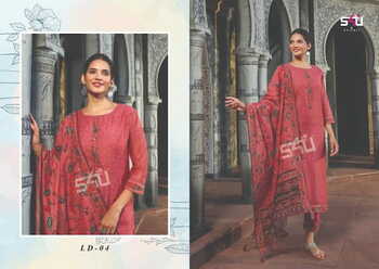 S4U LOVE FOR DUPATTA HANDWORK KURTI PANT WITH DUPATTA NEW CATALOGUE