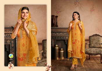 VINAY TUMBAA ANANYAA ORGANZA DIGITAL PRINTED SUITS SURAT