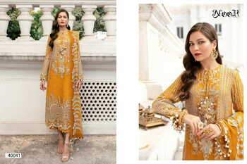 NOOR NAQSH GEORGETTE PAKISTANI SUITS LATEST CATALOGUE